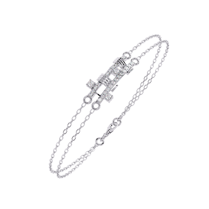 Round Cut Diamond Antique Cluster Dainty Minimalist Statement Cuff Bracelet Gift For Women's - HIGHCARAT DIAMONDS