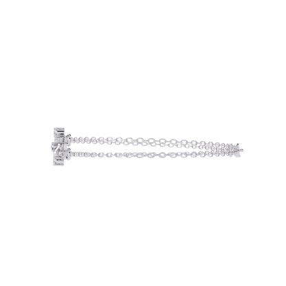 Round Cut Diamond Antique Cluster Dainty Minimalist Statement Cuff Bracelet Gift For Women's - HIGHCARAT DIAMONDS