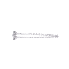 Round Cut Diamond Antique Cluster Dainty Minimalist Statement Cuff Bracelet Gift For Women's - HIGHCARAT DIAMONDS
