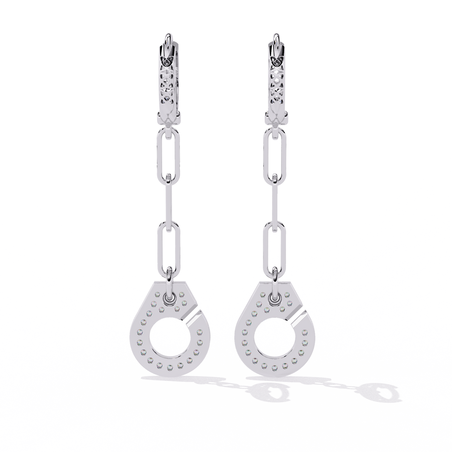 Round Cut Diamond Antique Handcrafted Stacking Perfect Cluster Minimalist Party Wear Aura Earring For Her