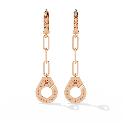 Round Cut Diamond Antique Handcrafted Stacking Perfect Cluster Minimalist Party Wear Aura Earring For Her