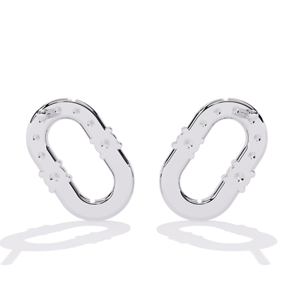Round Cut Diamond Antique Prong Set Stud Earrings - HIGHCARAT DIAMONDS
