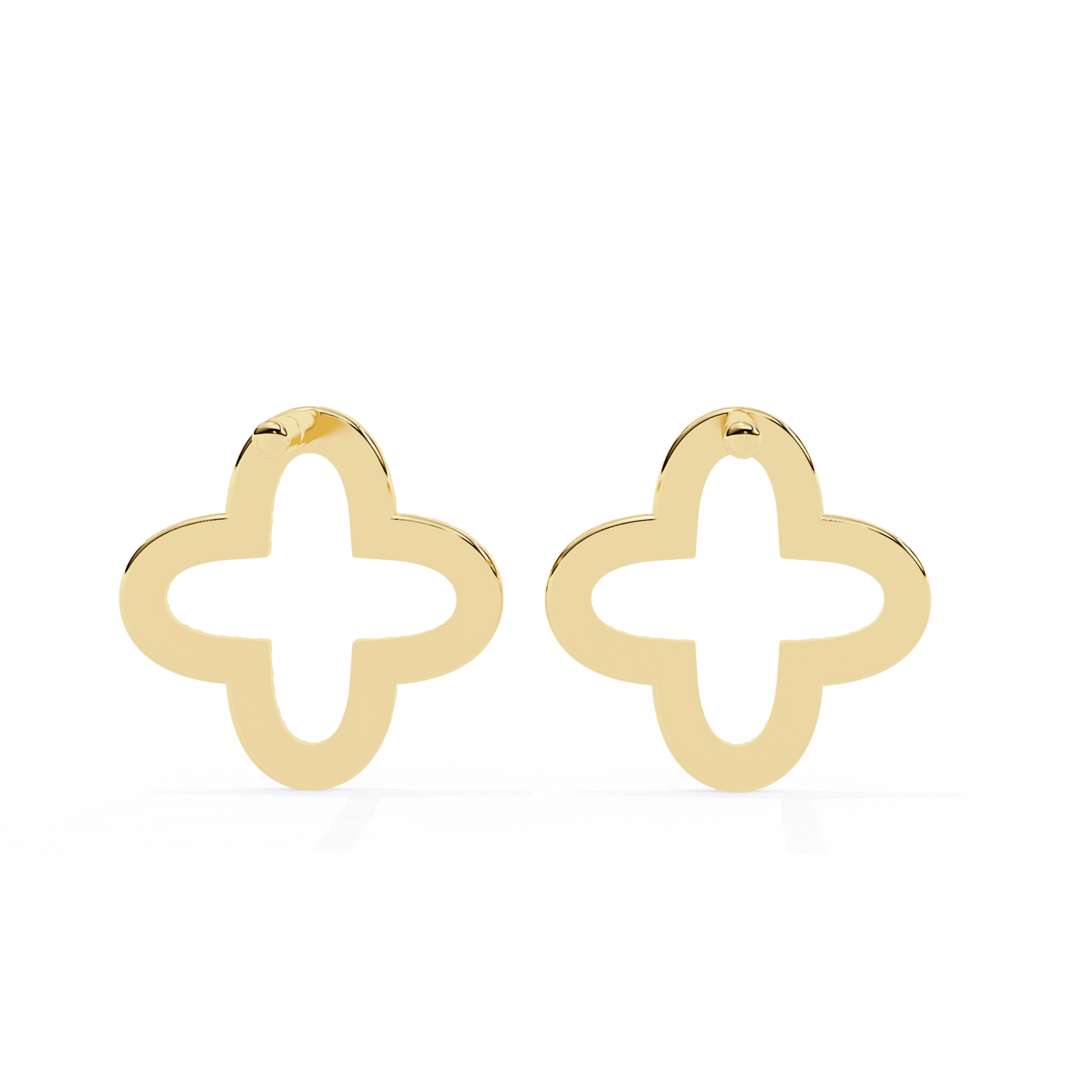 Round Cut Diamond Cluster Dainty Classic  Antique Handmade Screw Back Wedding Stud Earring For Her - HIGHCARAT DIAMONDS