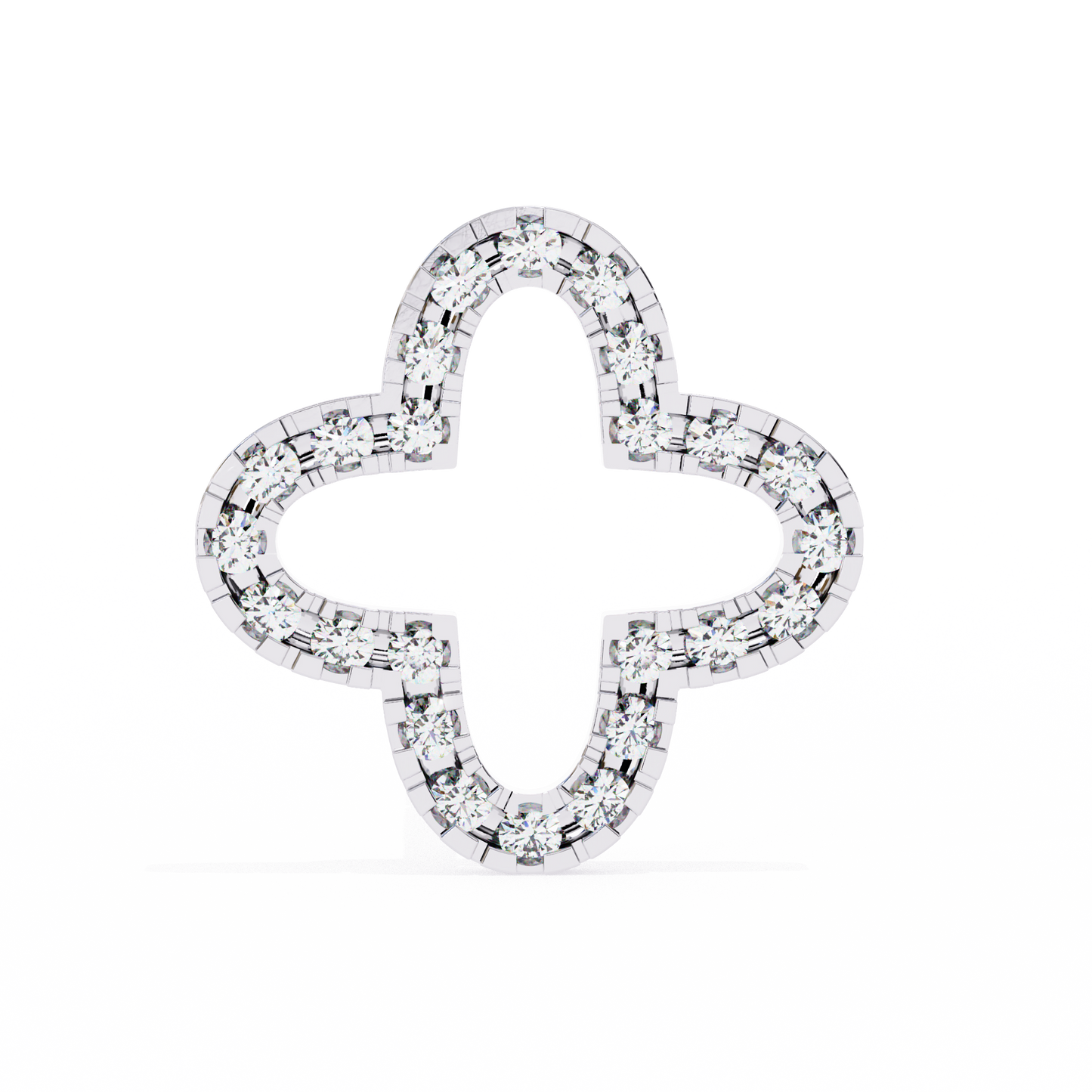 Round Cut Diamond Cluster Dainty Classic  Antique Handmade Screw Back Wedding Stud Earring For Her - HIGHCARAT DIAMONDS