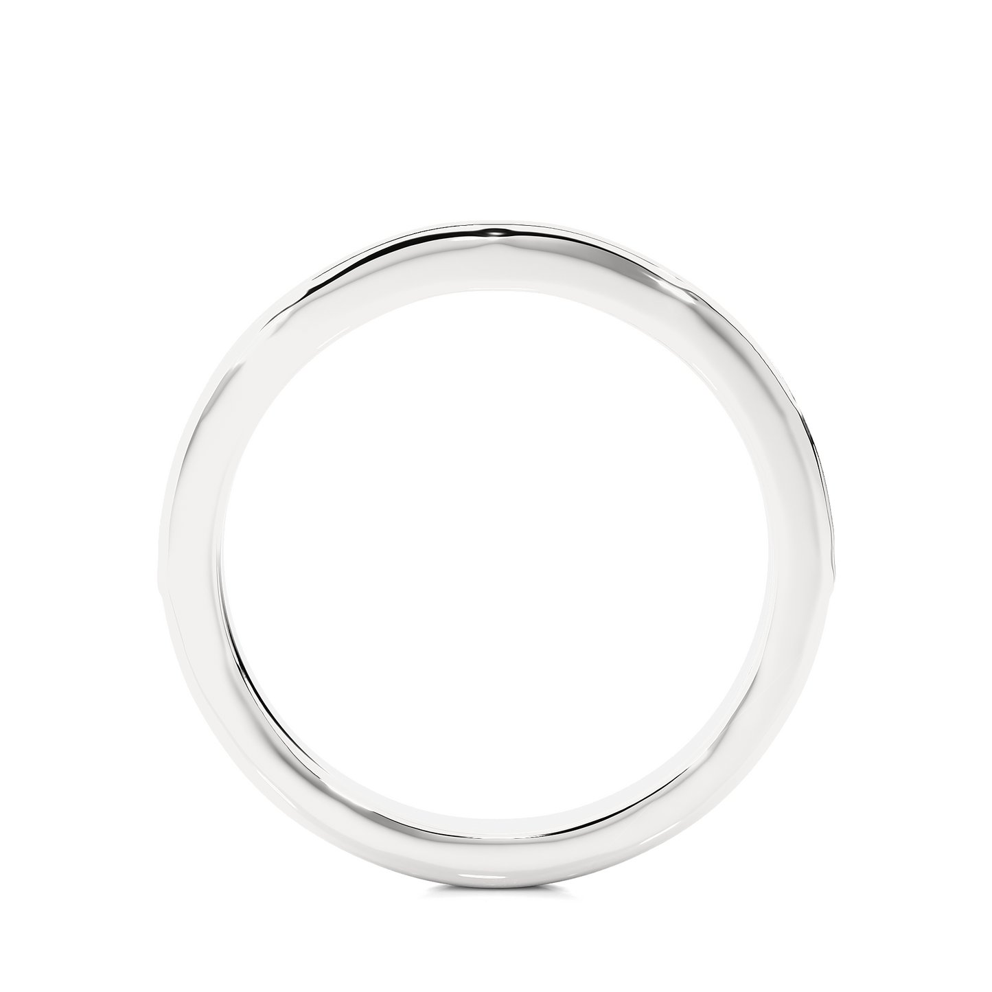 Round Cut Diamond Elegant Channel Set Eternity Wedding Band With Round Labgrown Diamonds - HIGHCARAT DIAMONDS