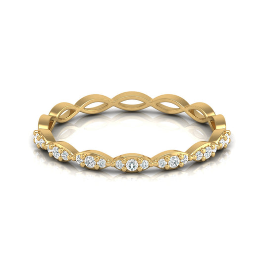 New Arrival Round Cut Diamond Wedding Band Ring Perfect gift for women's - HIGHCARAT DIAMONDS