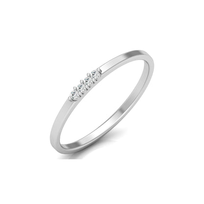 Round Cut Handcrafted Diamond Ring For Women's Beauty In 14 KT Solid Rose Gold - HIGHCARAT DIAMONDS