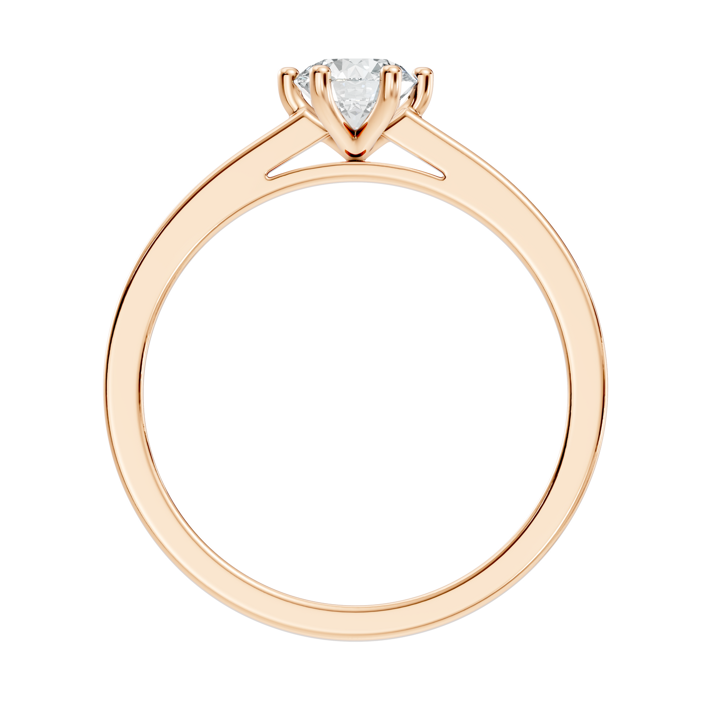 Round Cut High Quality Lab Grown and Natural Diamond Unique Solitaire Prong Set Cluster Promise Ring For Her