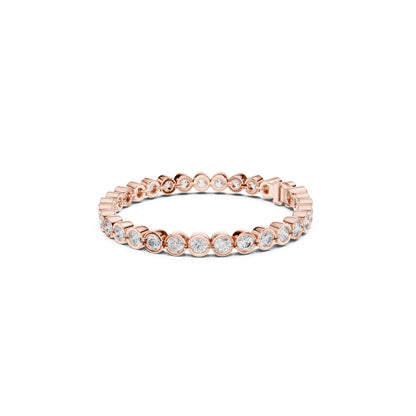 9.30 Ct Round Cut Top Grade Diamond Antique Delicate Vintage Sparkling Bezel Set Bridesmaid Tennis Bracelet - HIGHCARAT DIAMONDS