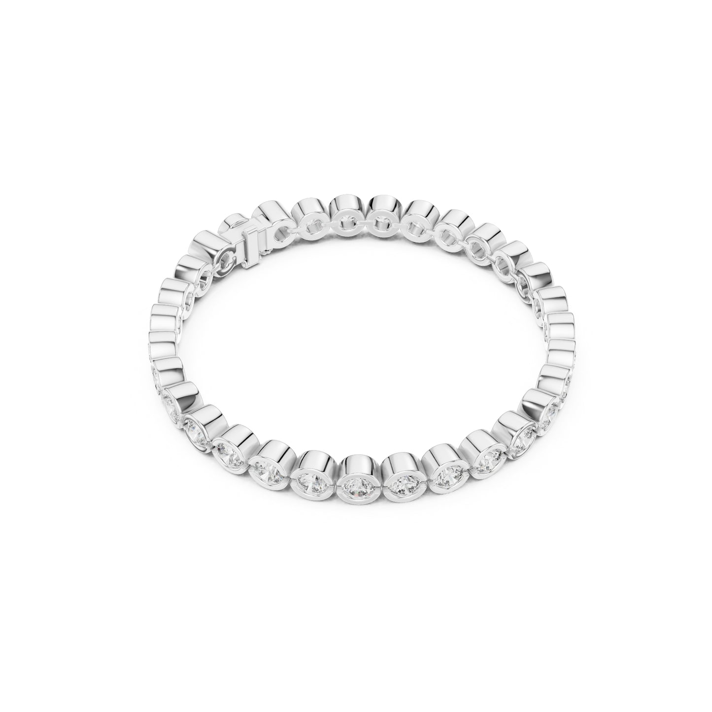 9.30 Ct Round Cut Top Grade Diamond Antique Delicate Vintage Sparkling Bezel Set Bridesmaid Tennis Bracelet - HIGHCARAT DIAMONDS