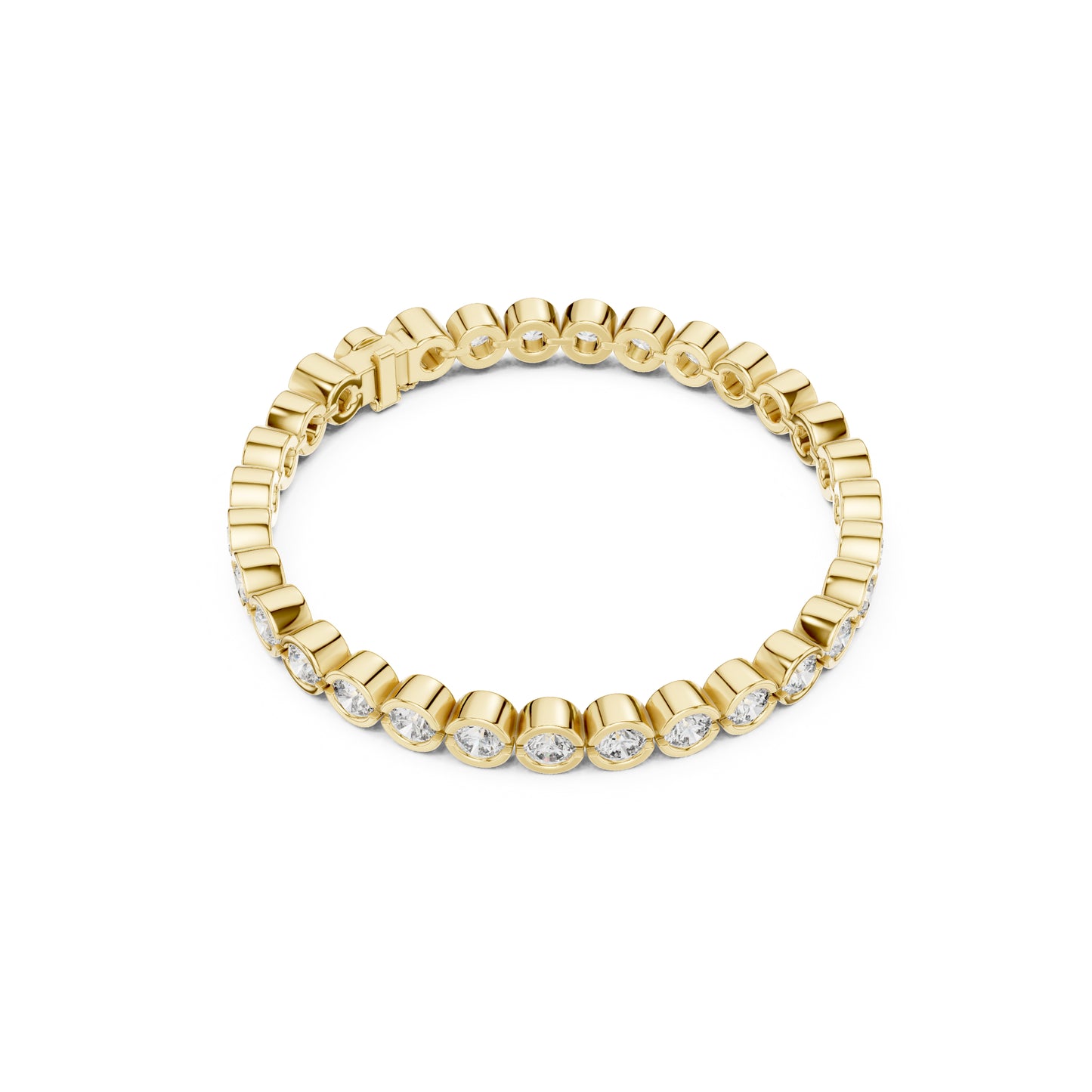 9.30 Ct Round Cut Top Grade Diamond Antique Delicate Vintage Sparkling Bezel Set Bridesmaid Tennis Bracelet - HIGHCARAT DIAMONDS