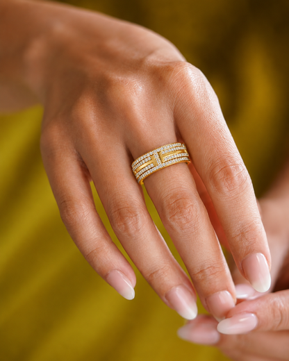 Round Cut Lab Grown Diamond Unique Half Eternity Beautiful Unisex Wedding Band - HIGHCARAT DIAMONDS