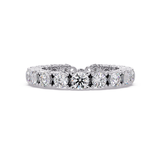 Round Cut Lab Grown Diamond Line Bracelet - HIGHCARAT DIAMONDS