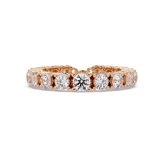 Round Cut Lab Grown Diamond Line Bracelet - HIGHCARAT DIAMONDS