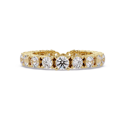 Round Cut Lab Grown Diamond Line Bracelet - HIGHCARAT DIAMONDS