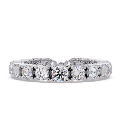 Round Cut Lab Grown Diamond Line Bracelet - HIGHCARAT DIAMONDS