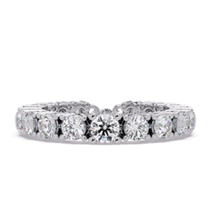 Round Cut Lab Grown Diamond Line Bracelet - HIGHCARAT DIAMONDS