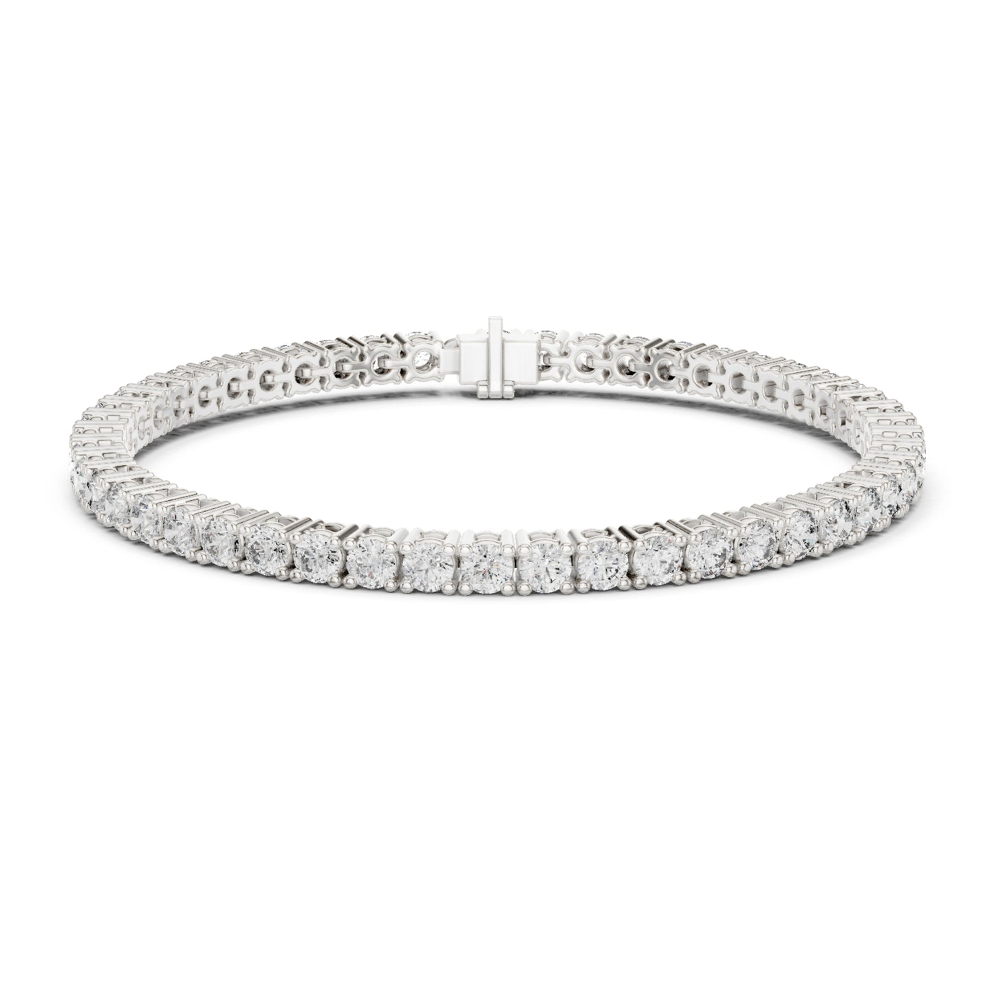 6.37 CT Round Cut Top Grade Diamond Antique Delicate Vintage Tennis Bracelet In Lab Or Natural Diamonds - HIGHCARAT DIAMONDS