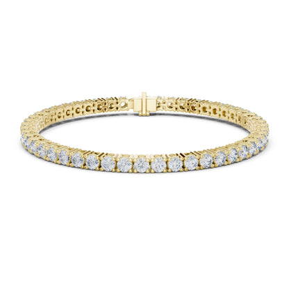 6.37 CT Round Cut Top Grade Diamond Antique Delicate Vintage Tennis Bracelet In Lab Or Natural Diamonds - HIGHCARAT DIAMONDS