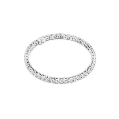 6.37 CT Round Cut Top Grade Diamond Antique Delicate Vintage Tennis Bracelet In Lab Or Natural Diamonds - HIGHCARAT DIAMONDS