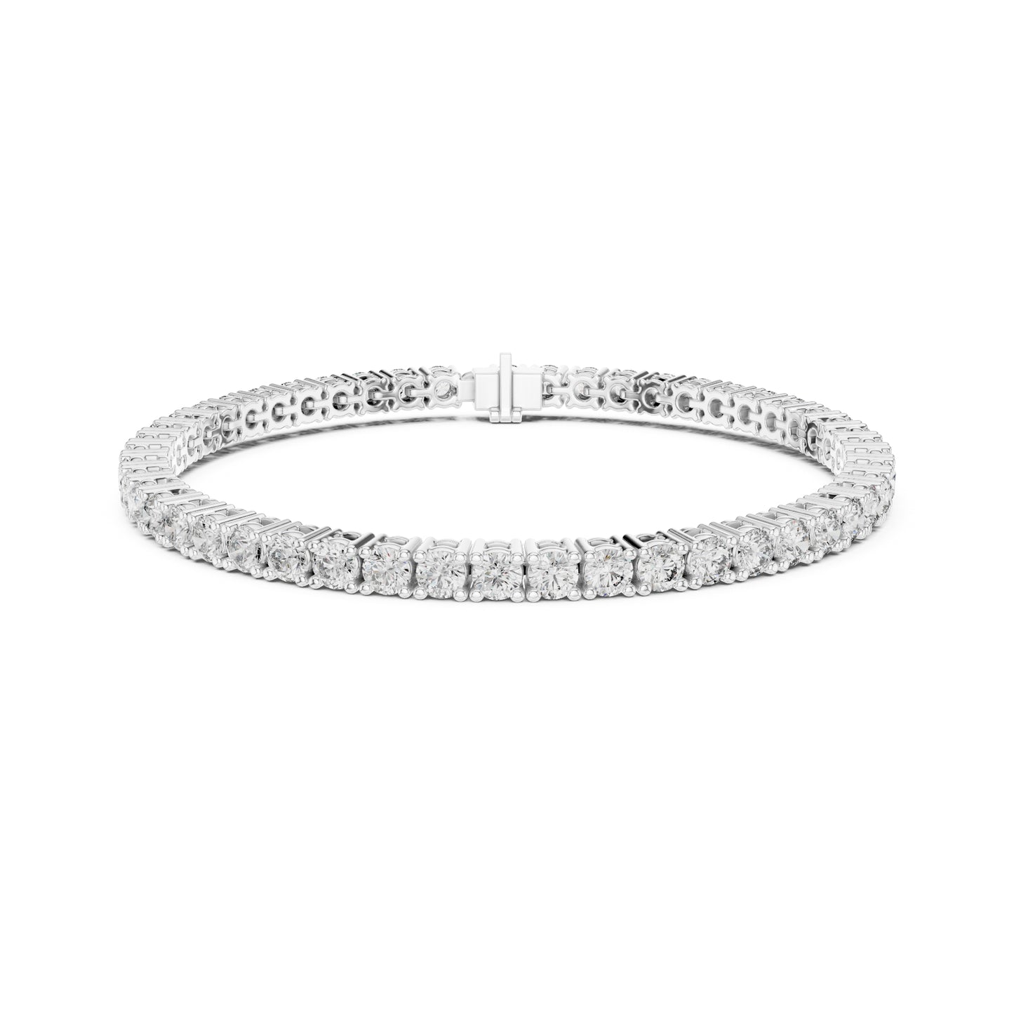 6.37 CT Round Cut Top Grade Diamond Antique Delicate Vintage Tennis Bracelet In Lab Or Natural Diamonds - HIGHCARAT DIAMONDS
