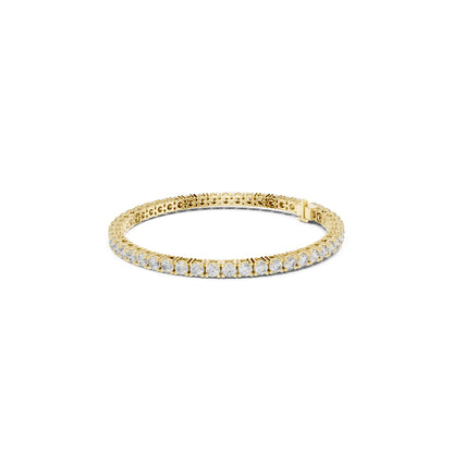 6.37 CT Round Cut Top Grade Diamond Antique Delicate Vintage Tennis Bracelet In Lab Or Natural Diamonds - HIGHCARAT DIAMONDS