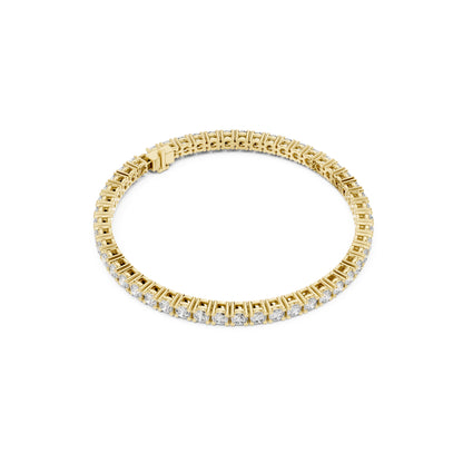 6.37 CT Round Cut Top Grade Diamond Antique Delicate Vintage Tennis Bracelet In Lab Or Natural Diamonds - HIGHCARAT DIAMONDS