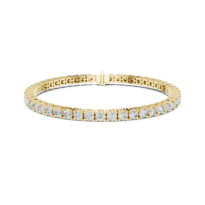 6.37 CT Round Cut Top Grade Diamond Antique Delicate Vintage Tennis Bracelet In Lab Or Natural Diamonds - HIGHCARAT DIAMONDS
