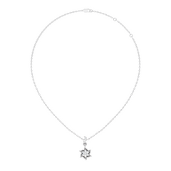 Elegant 0.21 Ct Round Diamond Charm in 14K Rose Gold Jewelry Collection - HIGHCARAT DIAMONDS