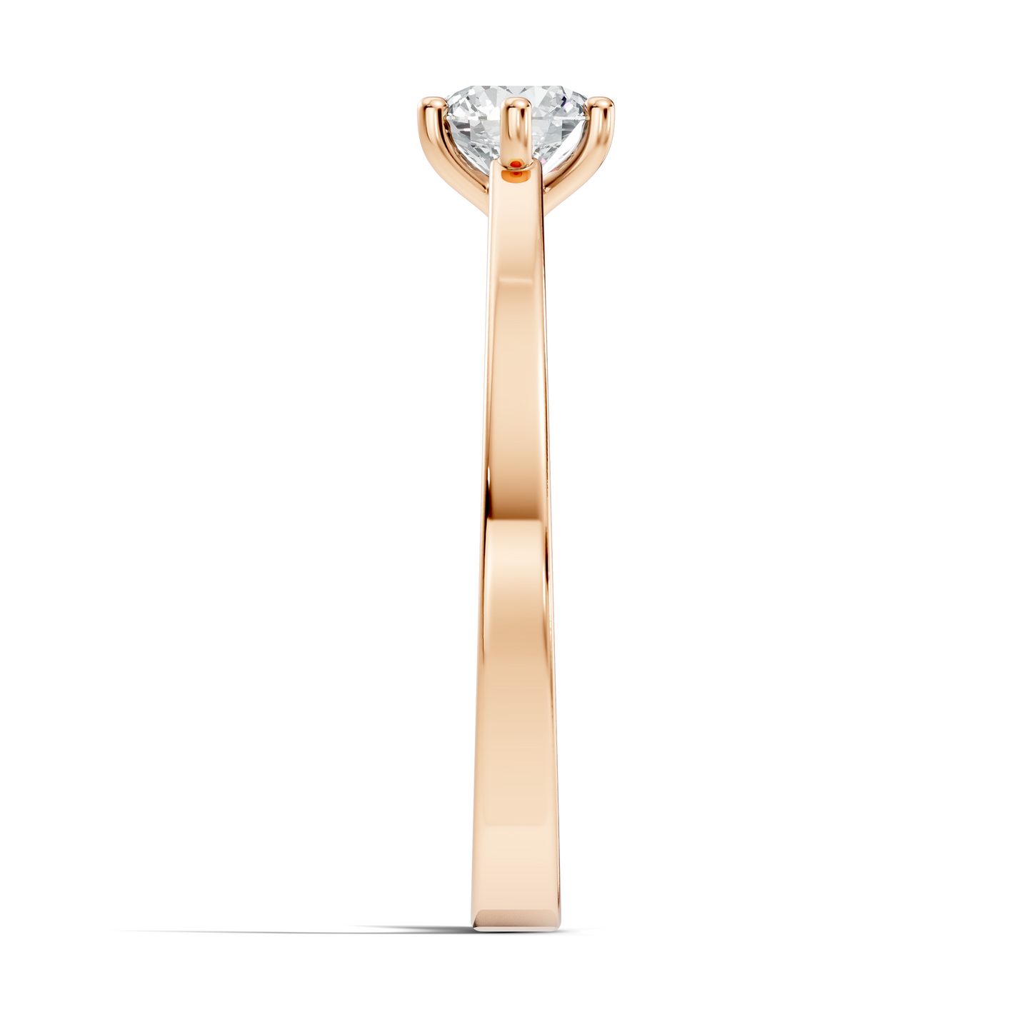 Round Cut High Quality Lab Grown and Natural Diamond Unique Solitaire Prong Set Cluster Promise Ring For Her - HIGHCARAT DIAMONDS