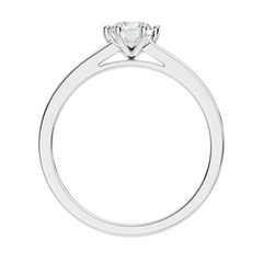 Round Cut High Quality Lab Grown and Natural Diamond Unique Solitaire Prong Set Cluster Promise Ring For Her - HIGHCARAT DIAMONDS