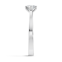 Round Cut High Quality Lab Grown and Natural Diamond Unique Solitaire Prong Set Cluster Promise Ring For Her - HIGHCARAT DIAMONDS