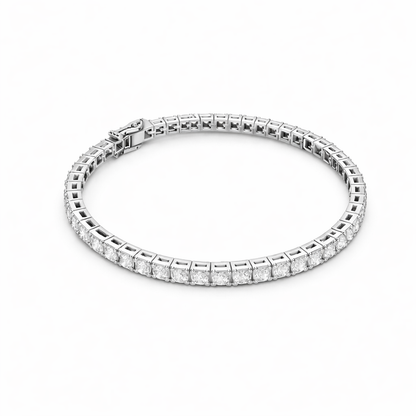 5.17Ct Round Cut Top Grade Diamond Antique Delicate Vintage Sparkling Bridesmaid Tennis Bracelet Gift For Women's - HIGHCARAT DIAMONDS