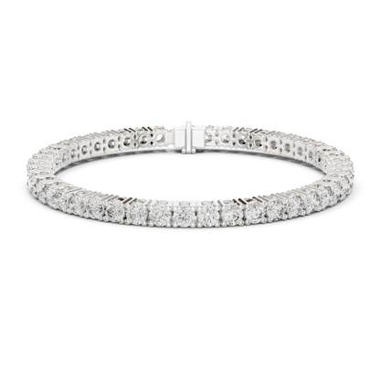 Round Cut Lab Grown Diamond Tennis Bracelet - HIGHCARAT DIAMONDS