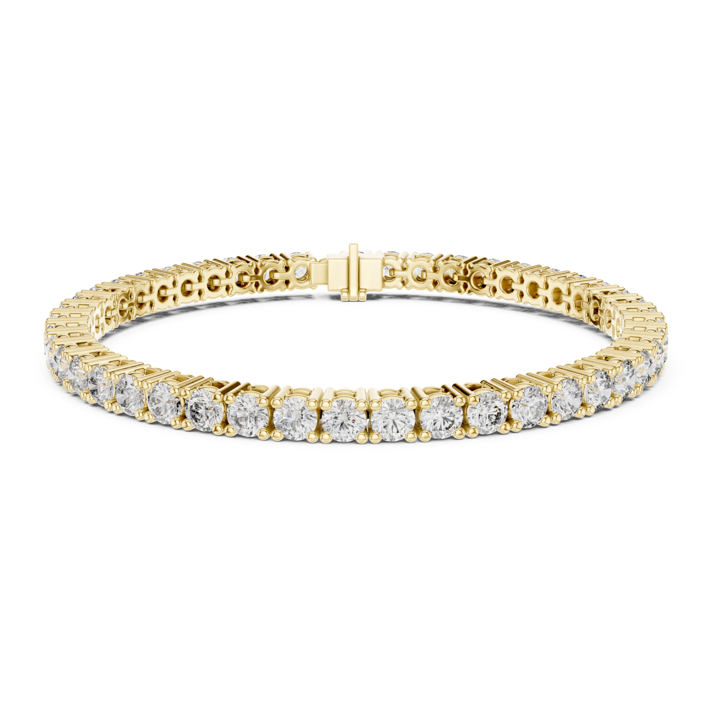 Round Cut Lab Grown Diamond Tennis Bracelet - HIGHCARAT DIAMONDS