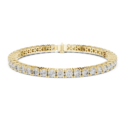 Round Cut Lab Grown Diamond Tennis Bracelet - HIGHCARAT DIAMONDS