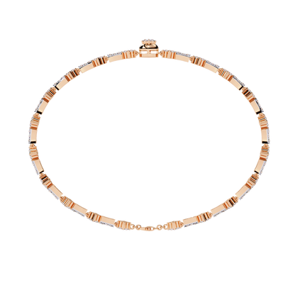 Round Cut Lab Grown Diamond Unique Delicate Classic Wedding Tennis Bracelet Gift For Women's - HIGHCARAT DIAMONDS