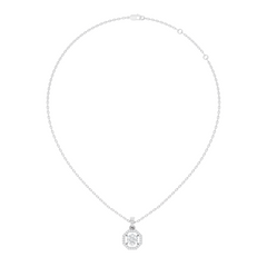 Elegant Round Cut Diamond Pendant In 14K Gold Affordable Gift for Women - HIGHCARAT DIAMONDS