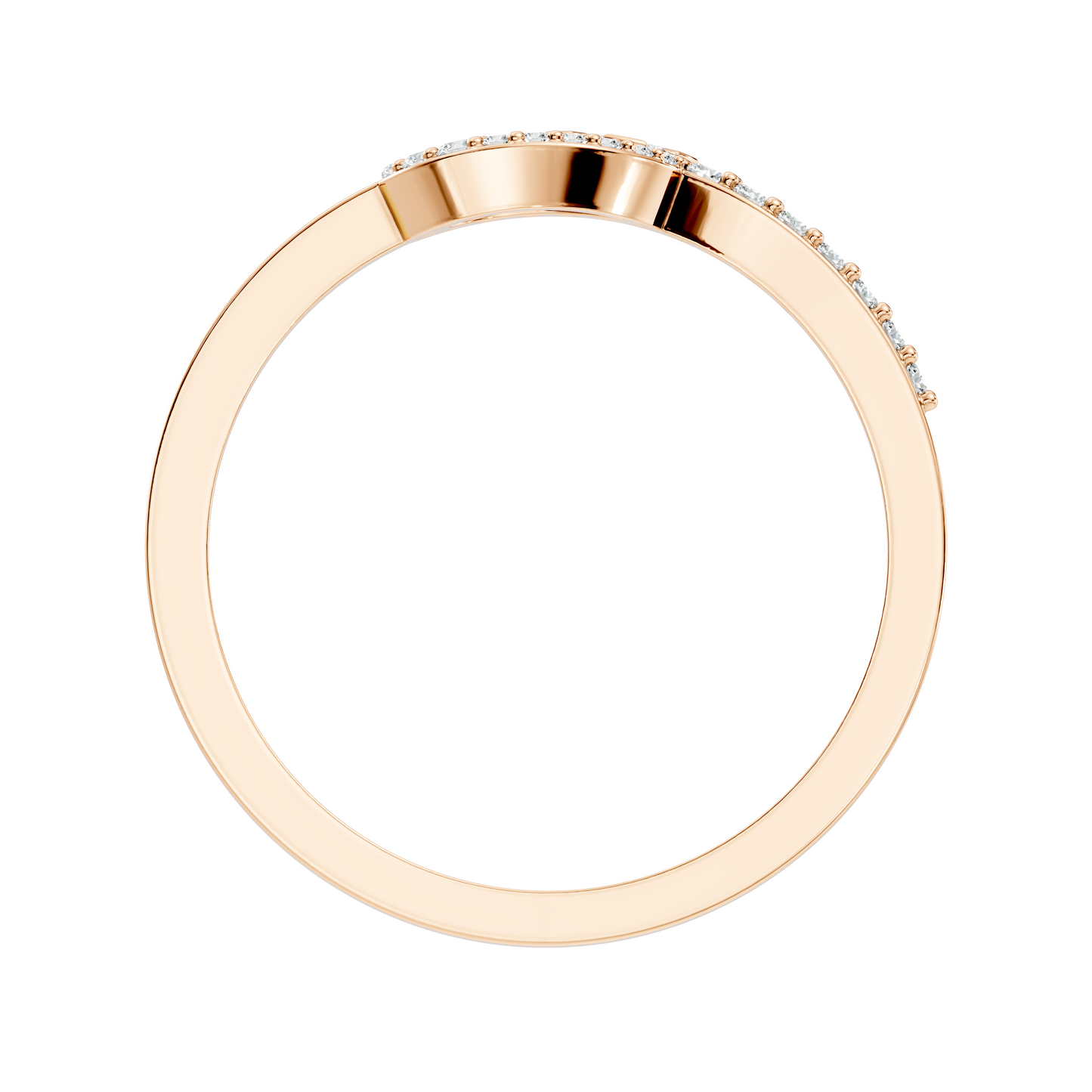 Round Cut Lab Grown and Natural Diamond Unique Delicate Vintage Daily Wear Ring For Her - HIGHCARAT DIAMONDS