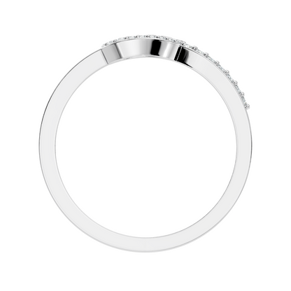Round Cut Lab Grown and Natural Diamond Unique Delicate Vintage Daily Wear Ring For Her - HIGHCARAT DIAMONDS