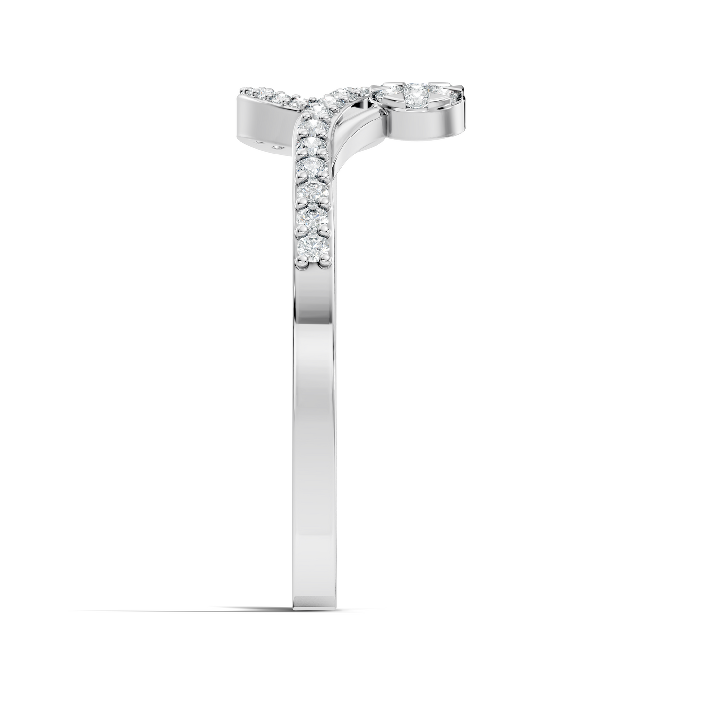 Round Cut Lab Grown and Natural Diamond Unique Delicate Vintage Daily Wear Ring For Her - HIGHCARAT DIAMONDS