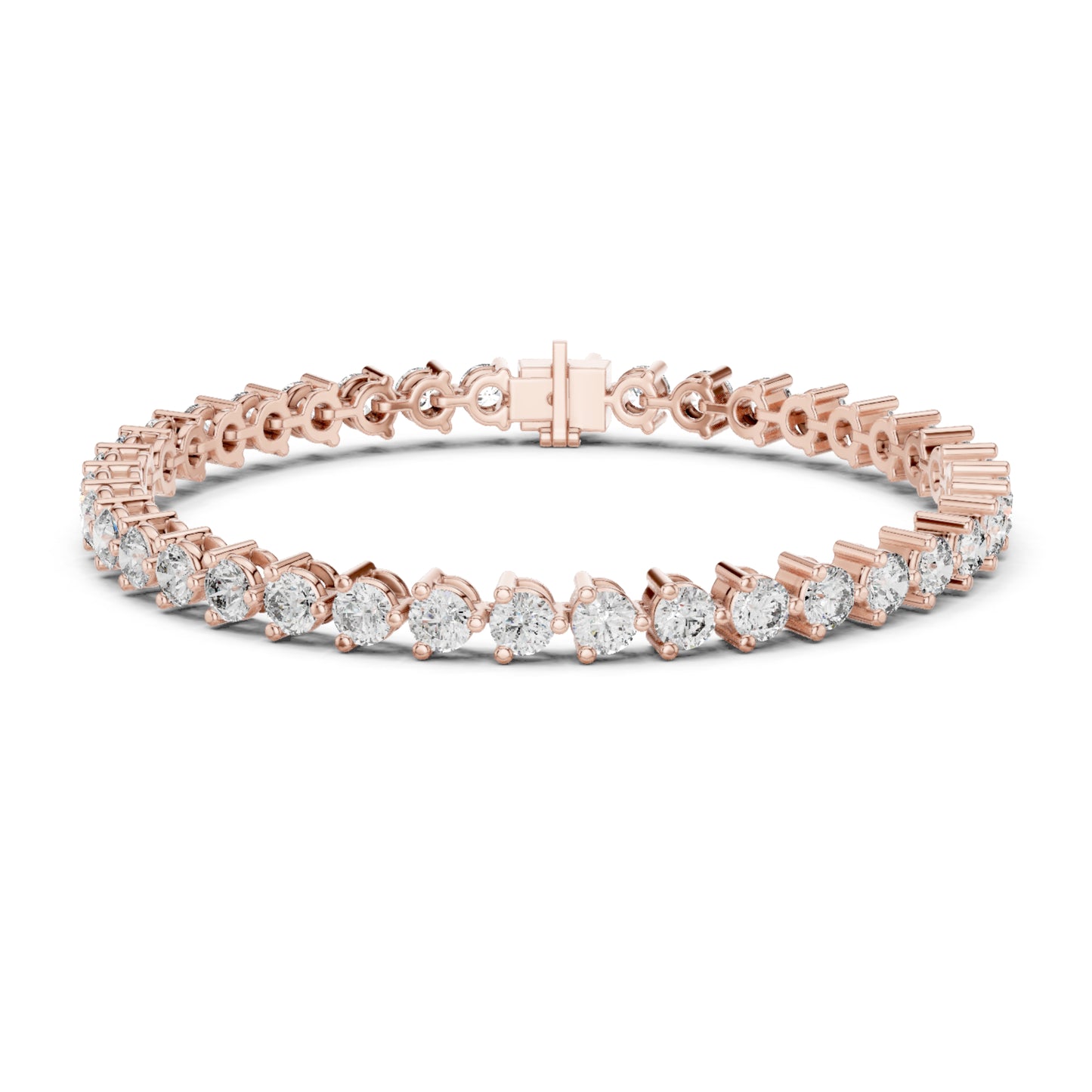 7.22 CT Round Cut Diamond Antique Delicate Vintage Sparkling Bridesmaid Tennis Bracelet Gift For Women's - HIGHCARAT DIAMONDS