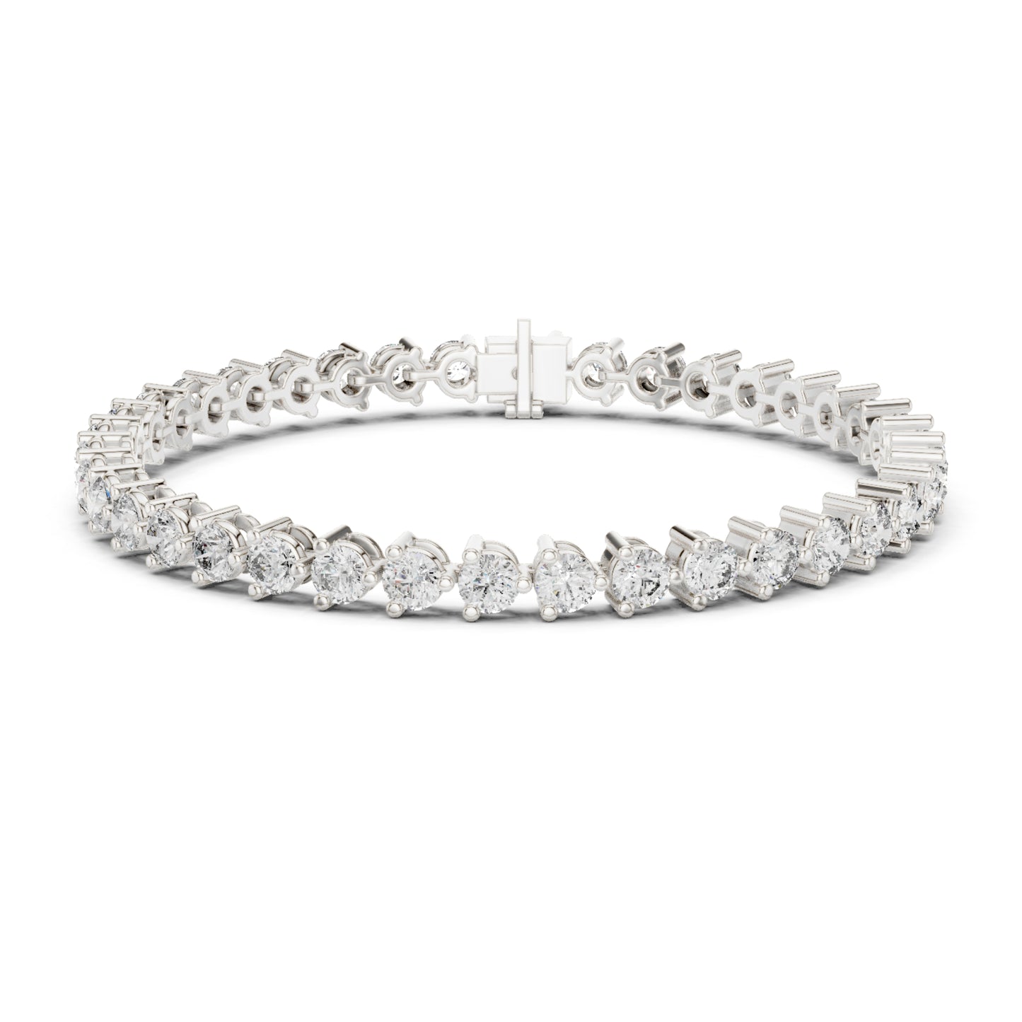7.22 CT Round Cut Diamond Antique Delicate Vintage Sparkling Bridesmaid Tennis Bracelet Gift For Women's - HIGHCARAT DIAMONDS
