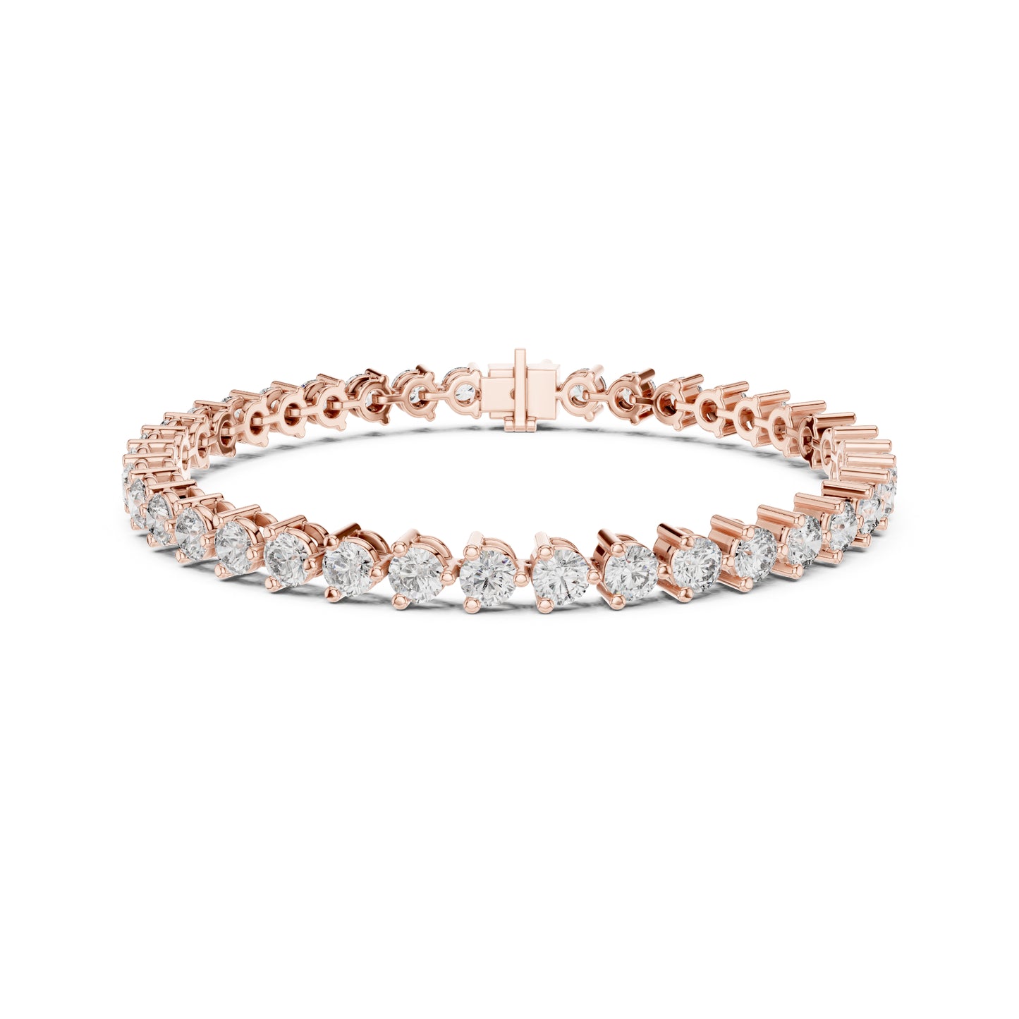 7.22 CT Round Cut Diamond Antique Delicate Vintage Sparkling Bridesmaid Tennis Bracelet Gift For Women's - HIGHCARAT DIAMONDS