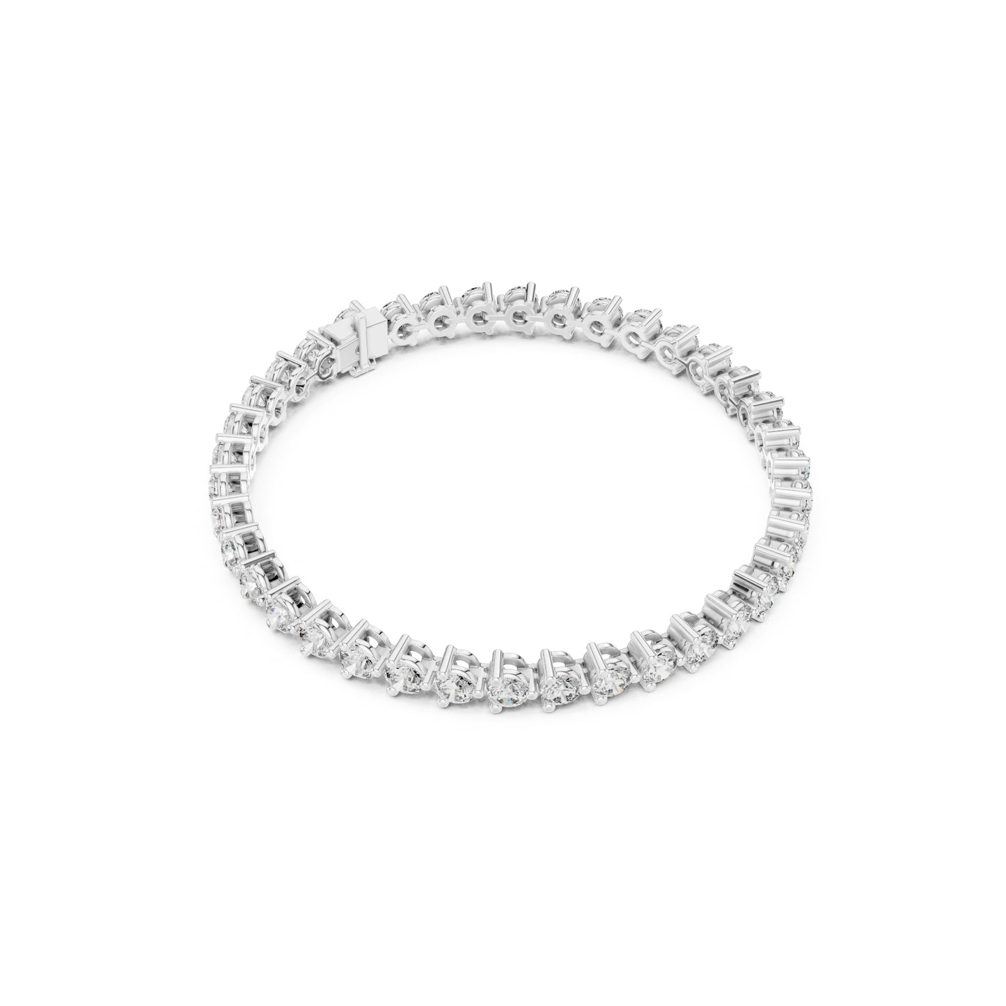 7.22 CT Round Cut Diamond Antique Delicate Vintage Sparkling Bridesmaid Tennis Bracelet Gift For Women's - HIGHCARAT DIAMONDS
