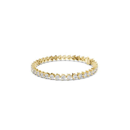 7.22 CT Round Cut Diamond Antique Delicate Vintage Sparkling Bridesmaid Tennis Bracelet Gift For Women's - HIGHCARAT DIAMONDS
