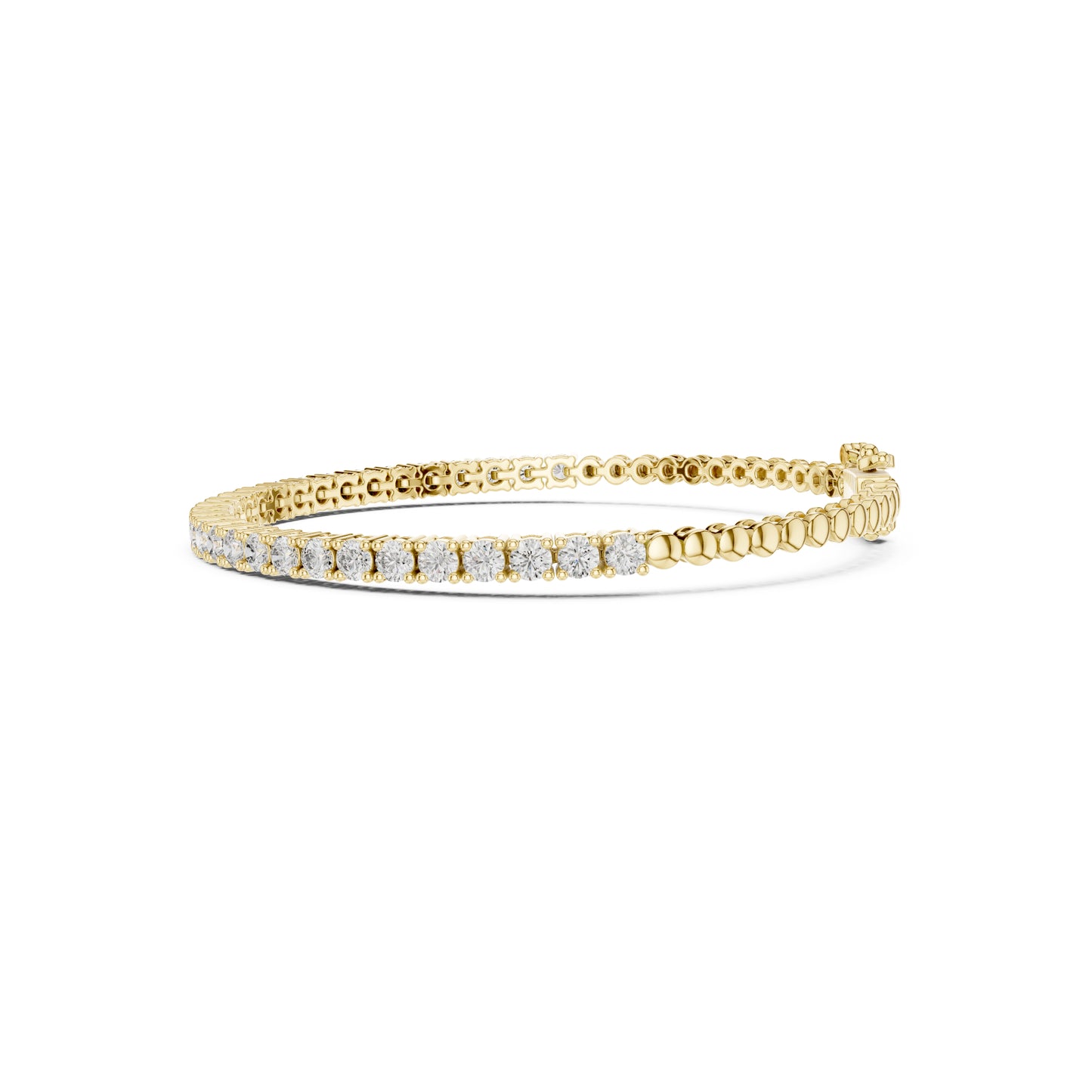 Vintage 1.80Ct Round Cut White Colorless Diamond Prong Set Minimalist Stacking Party Wear Tennis Bracelet - HIGHCARAT DIAMONDS