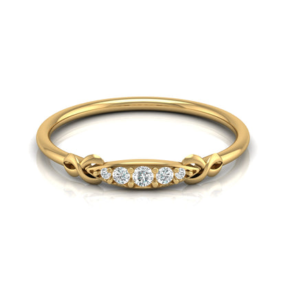 Round Cut Labgrown Or Natural Diamond Women jewelry Band Rings Unique & Charming - HIGHCARAT DIAMONDS