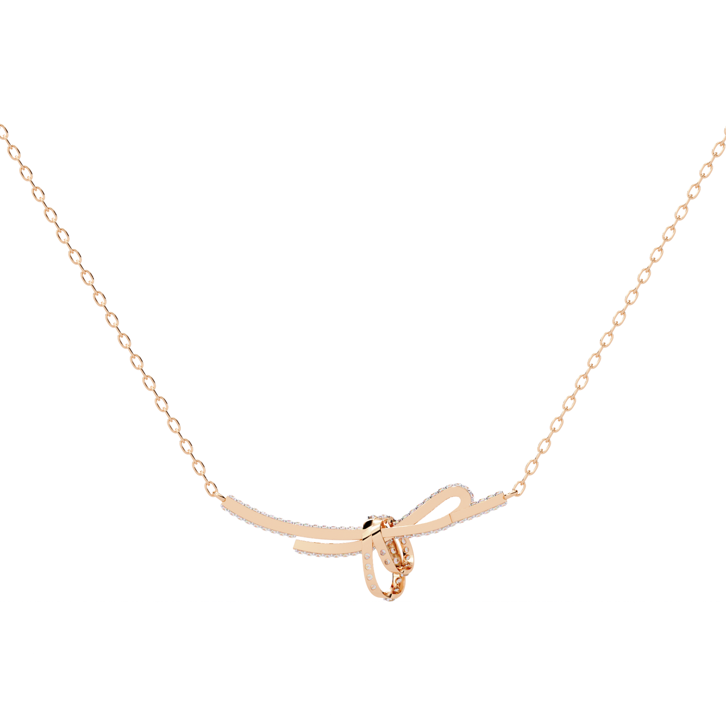 Round Cut Natural & Lab Grown  White Colorless Diamond Vintage Cluster Party Wear Anek Necklace Gift For anniversary - HIGHCARAT DIAMONDS
