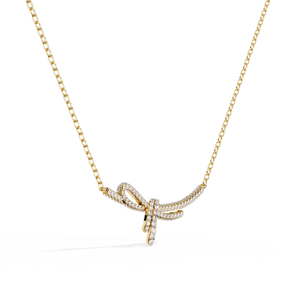 Round Cut Natural & Lab Grown  White Colorless Diamond Vintage Cluster Party Wear Anek Necklace Gift For anniversary - HIGHCARAT DIAMONDS